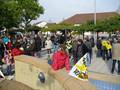Protestkundgebung gegen Verlängerung der Laufzeiten der Atomkraftwerke in Wiesental